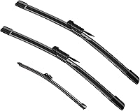 Vista 13 de Juego de 3 escobillas de repuesto para limpiaparabrisas, escobillas delanteras de 18" y 18" y escobilla trasera de 11", calidad original de fábrica