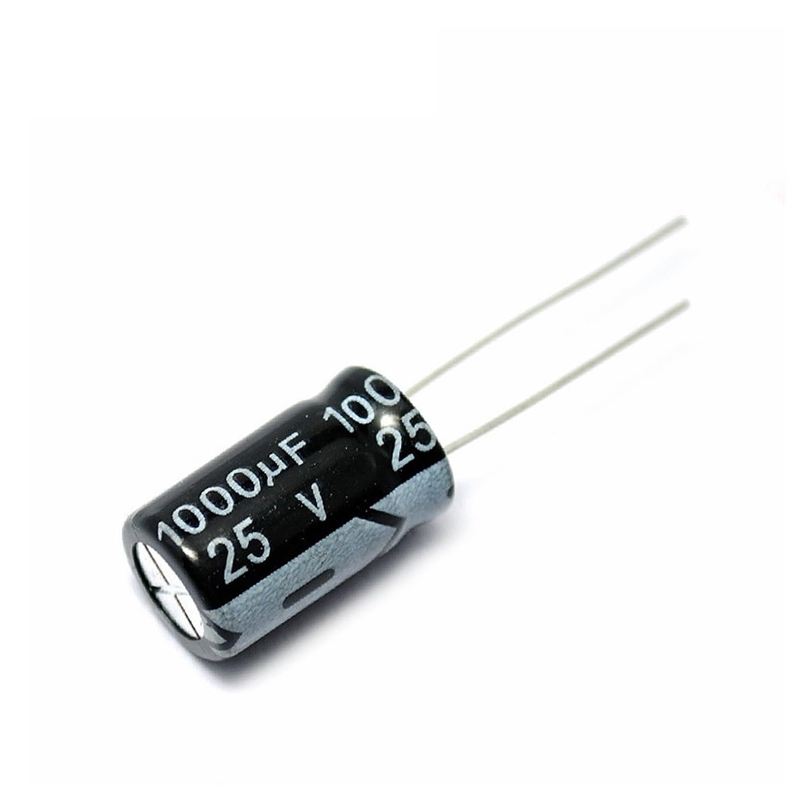 ICXLPMC 10PCS Aluminum electrolytic capacitor 1000 uf 25v size 10 * 17mm 25 V / 1000 UF Electrolytic Capacitor 1000UF 25V