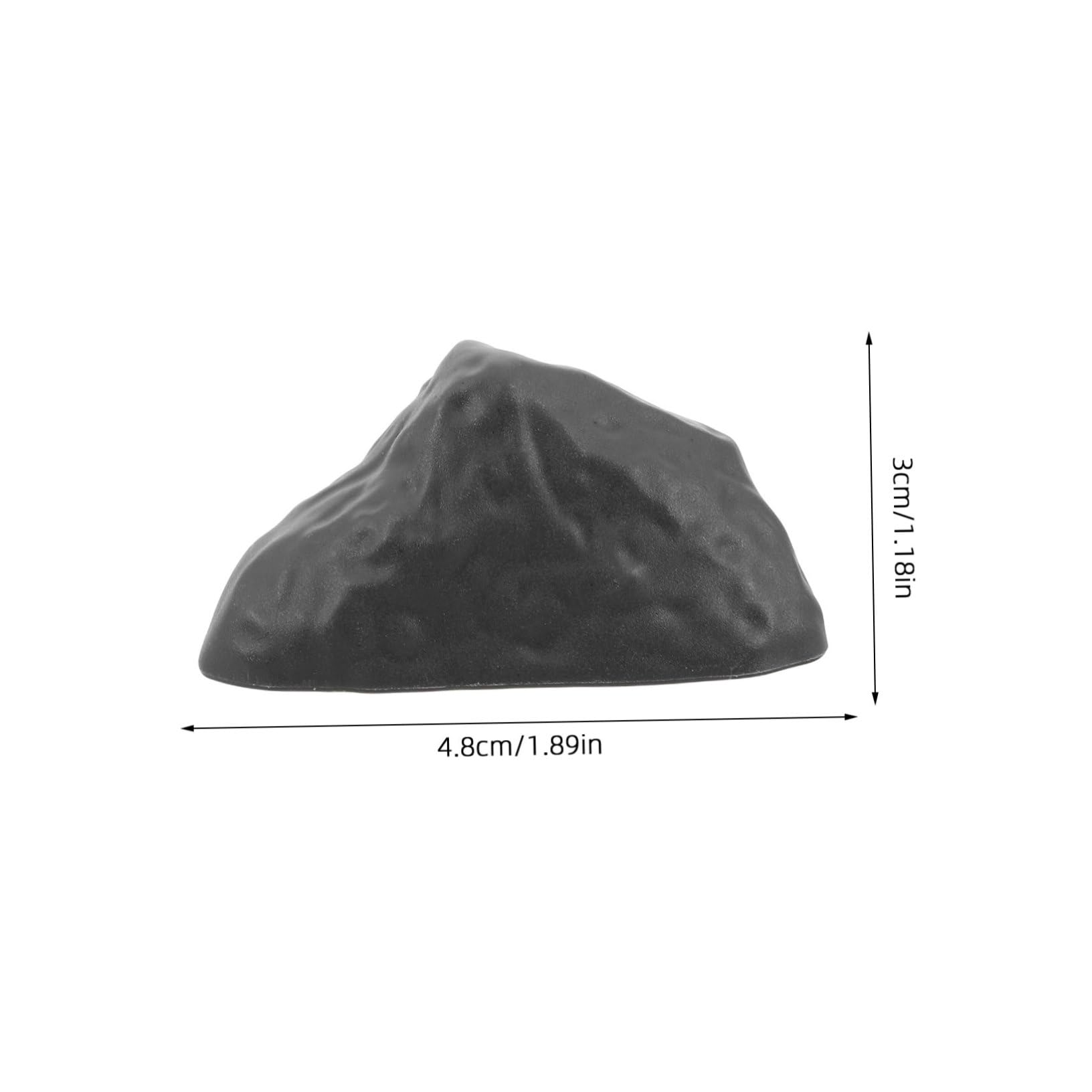 Mipcase 50pezzi Rocche Per Mini Rocciosi Decorazioni in Pietra in Miniatura Modelli in Mattoni Artificiali Piccole Rocche Per Lavoretti in Miniatura Per Abbellimento Paesaggio Acq