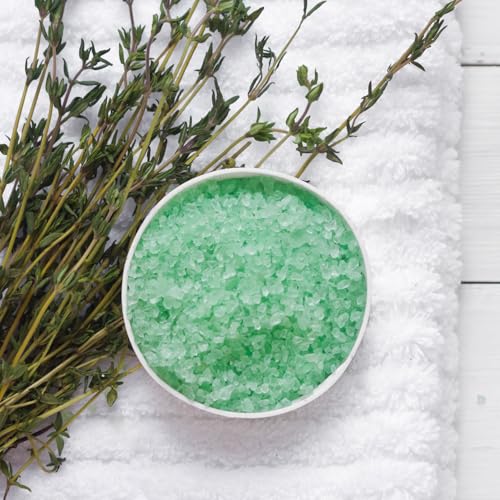 Badekristalle NEU Muskel Entspannung Erholung wertvollen Wohltuendes Bad 100% vegane Haut-Pflege Perfekt für ein Vollbad Unraffiniert & Mineralstoffreich Naturrein & Wellnes-Badezusatz Bade Salz 900g