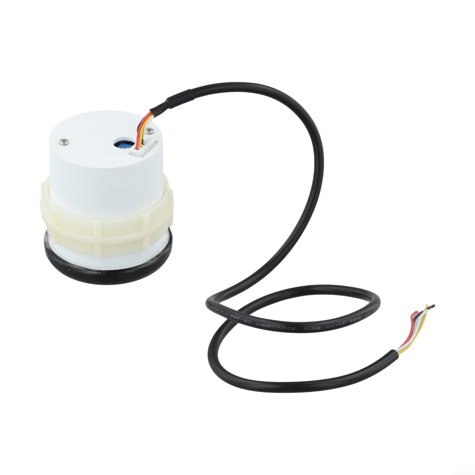 Jauge électrique de 52 mm pour moteurs diesel, affichage du tableau de bord 0-6000 tr/min, instrument de surveillance du moteur en plastique noir