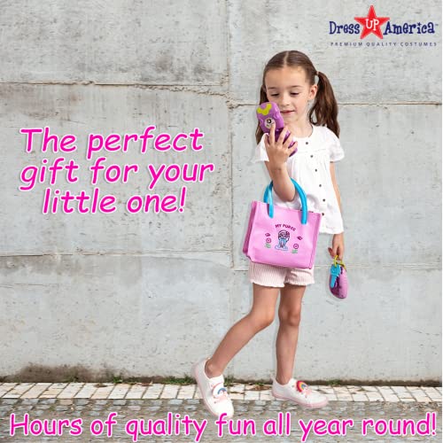 Dress Up America Toddler Purse – Pretend Play Purse Toys For 1, 2, 3 Year Old Girl, My First Purse Birthday Gift For Toddlers And Girls #TOP4