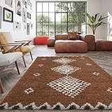berber teppich beige rund Berber-Stil: Ein dekorativer Teppich, der dank einer trendigen Mischung aus Berber-Designs und neutralen, zeitlosen Farben nicht zu übersehen ist.