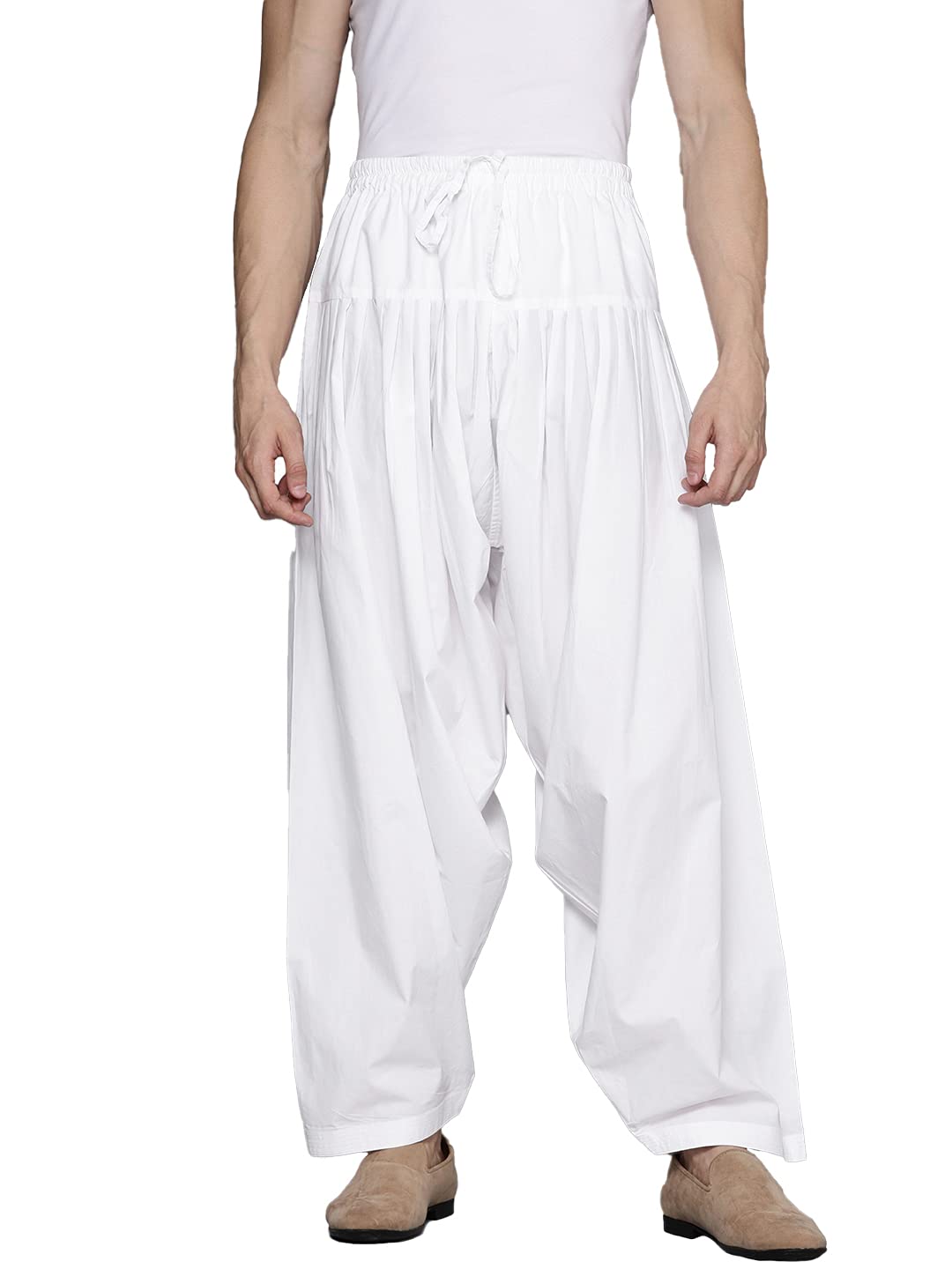manyavar Elegant Readymade Patiala Pants for Men-picture-32