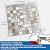 M MOFIT Stone Backsplash Tile Peel and Stick for Kitchen,Bathroom Square Mosaic Wall Sticker Panels Waterproof(Beige Champagne 10pcs)