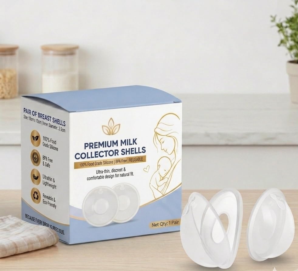 Silicone breast milk collectors 1 pair (2 pcs) offer discreet, leak-proof protection while capturing every precious drop of let-down milk.-image-48