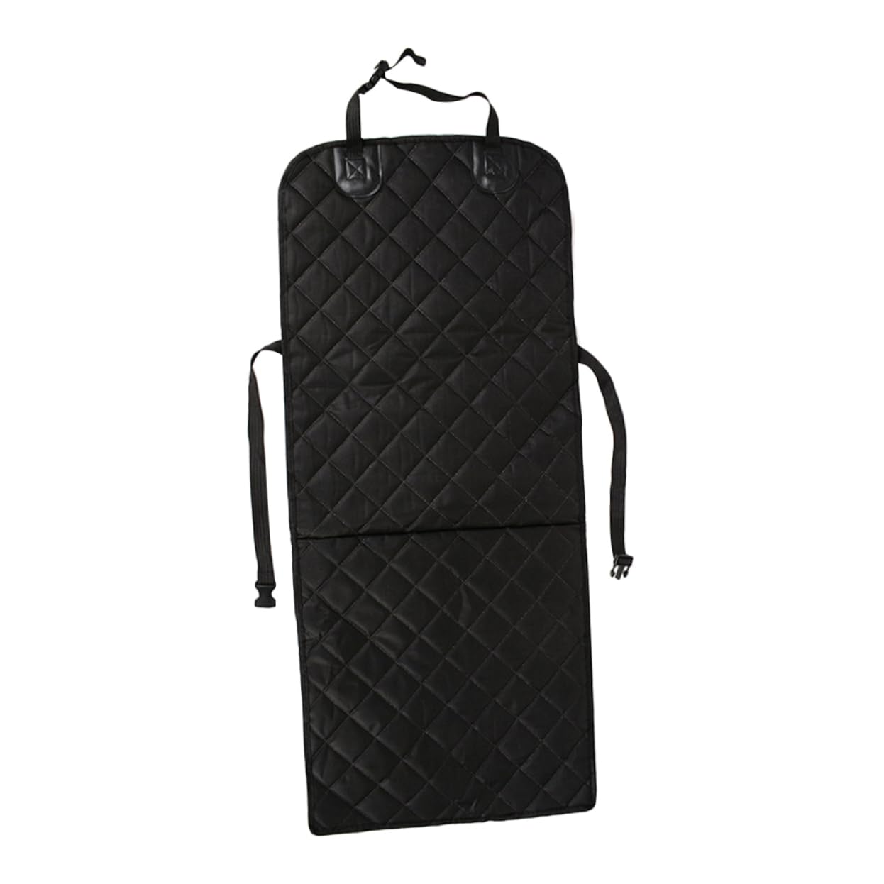 Cojín para Asiento de Coche para Perros Negro 600d Oxford | Funda para Mascotas en Coche, Instalación Sencilla y Formato Portátil, Protección Trasera