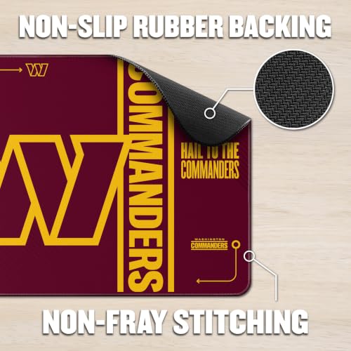 Image of YouTheFan NFL Washington Commanders Gameday Mouse Pad