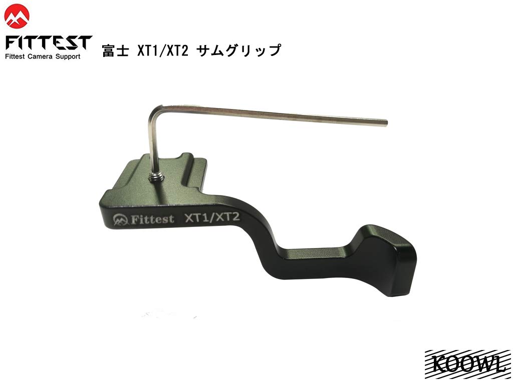 FujiFilm X-T2純正グリップ、サムグリップ付き