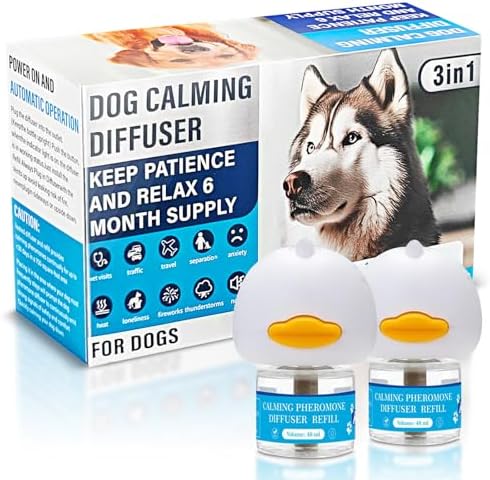 Kit de difusor de feromônios calmantes para cães 3 em 1, difusor ...