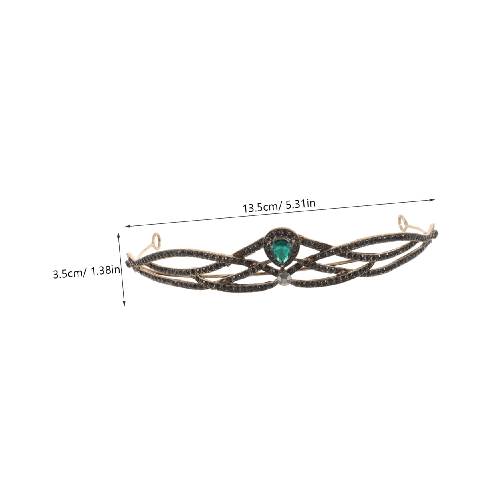 Beavorty 5piezas Diadema Trenzada De Puntas Antideslizante Para Mujer Accesorio De Pelo Con Diseño Natural Para Uso Diario y Ocasiones Especiales Oscuro