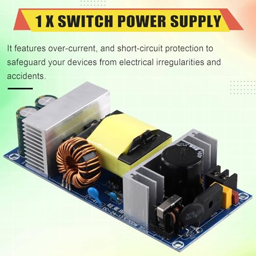 Placa de interruptor de alimentación AC-DC 24V 12.5A y módulo transformador de 100-240V a DC 3