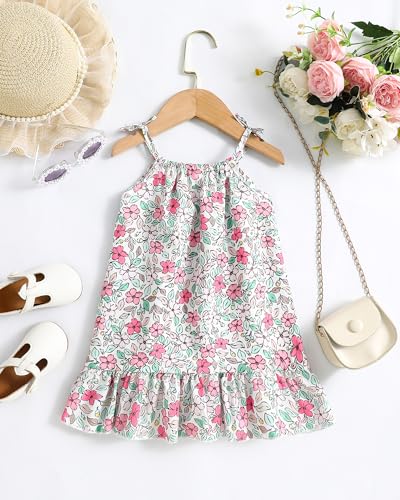 Image of Weebaby Baby Clothes Girl Toddler Summer Outfits Infant Casual Sleeveless Halter Ruffle Tank Cute Short Set Baby Clothing