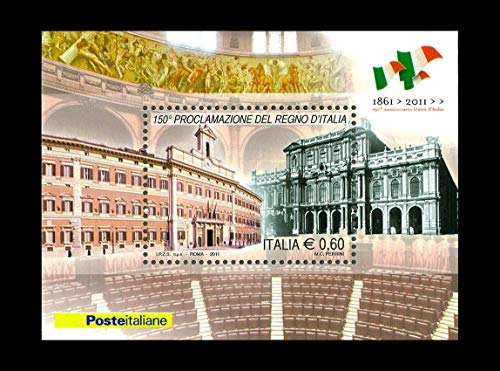 LaVecchiaScatola.com 2011 proclamazionel Regno d'Italia - FOGLIETTO MNH/**