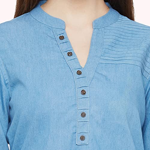 Image of gia Denim Kurtis for Women
