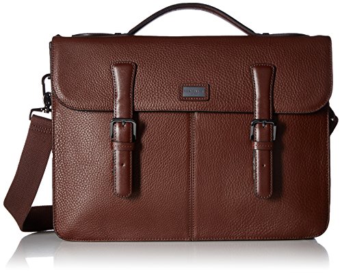 Ted Baker Men's Bengal Leather Satchel, Tan