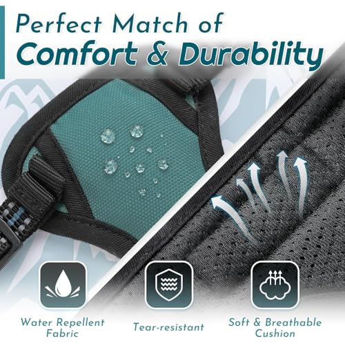 Image of Eagloo Dog Harness for Small Dogs, No Pull Pet Vest with 2 Leash Clips