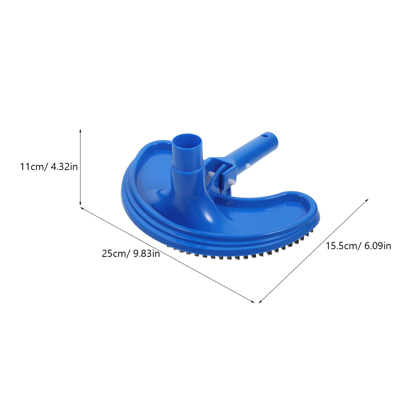 MERRYHAPY Swimming Pool Vacuum Head Suction Pool Head Handle Pool Cleaning Brush Pool Sweeper Head Pool Maintenance Tool