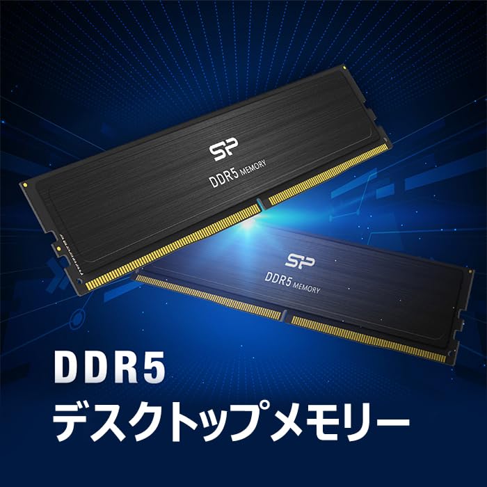 Amazon.co.jp: シリコンパワー ゲーミング DDR5 32GB (2x16GB) 6000MHz