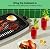 Smokeless Electric Indoor Grill –15"x9" with Adjustable Heat and Dishwasher-Safe Parts, Non-Stick Grilling Surface for Healthy, Smoke-Free Cooking