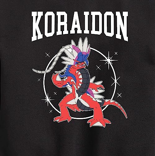 HYBRID APPAREL - Pokémon Koraidon Collegiate - Kids Crewneck Fleece Sweatshirt3