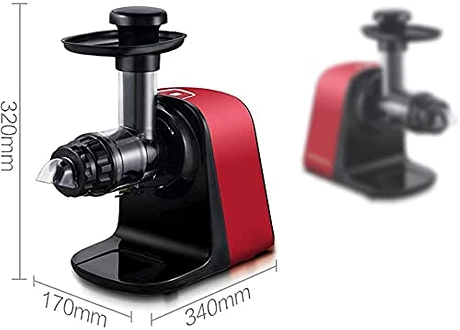 ERoomQ Juicer Juicer, Slow Masticating Juicer Juicer Whole Fruit Vegetable Extractor High Yield Anti-Oxidation,Juicer Machines