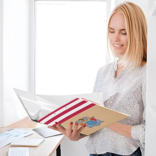 Classeur 3,8 cm avec porte-bloc pour optimiser le rangement de vos documents professionnels - 7