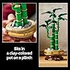 LEGO Botanicals Lucky Bamboo Building Set - Artificial Plant for Indoor Home Décor, Adults Ages 18+ - Fake Plant Decoration for Table, Desk, Office - Gift for Valentines Day - 10344 #4