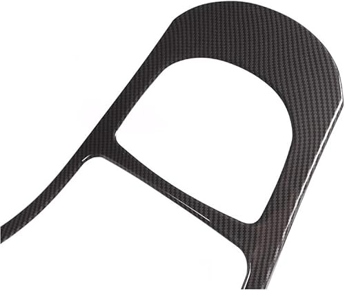 Miniatura 8 de YIWANG - Cubierta de fibra de carbono para consola central de coche, 2 unidades, para Mercedes Benz Clase C W205 2019, accesorios de coche (sin