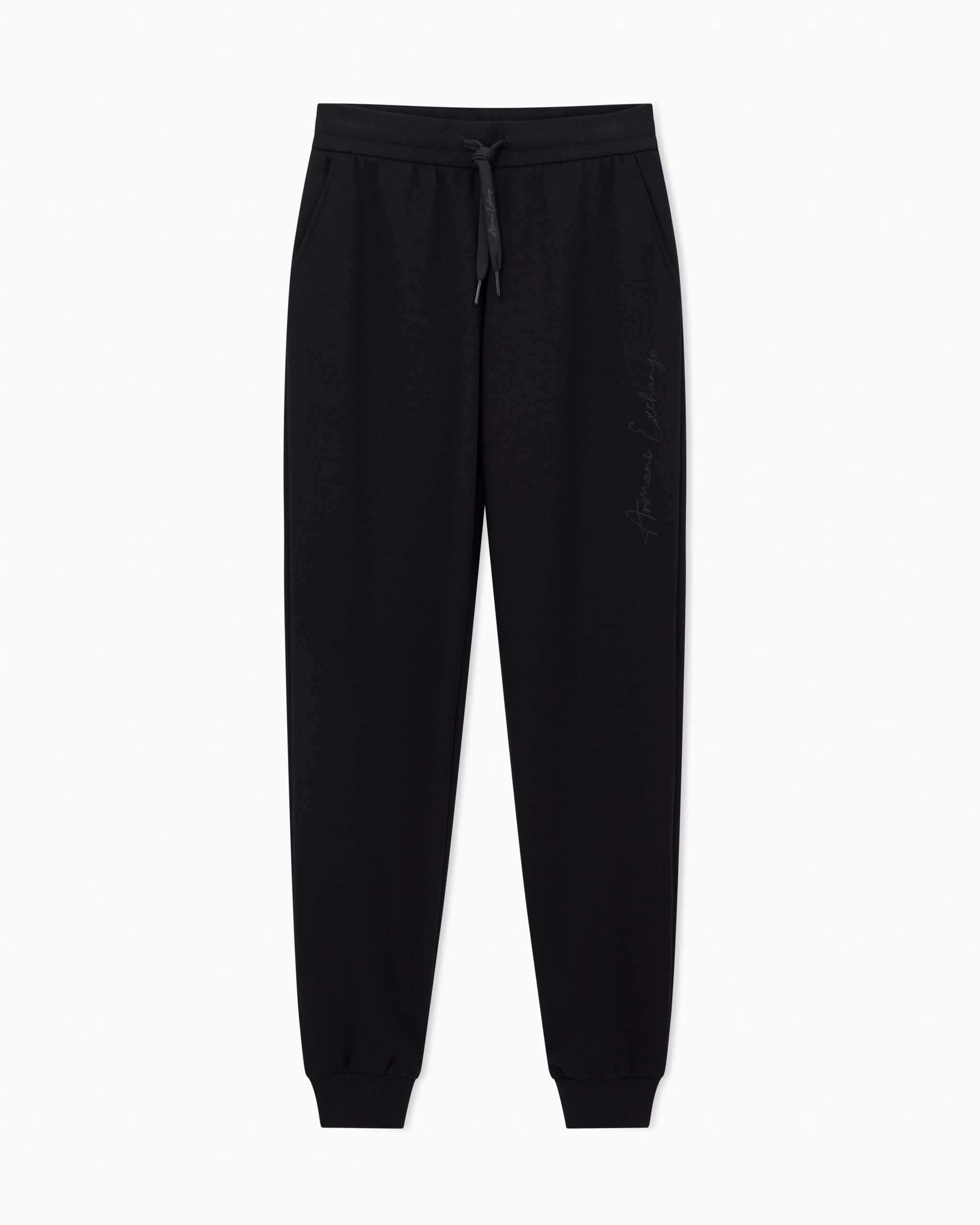 Armani Exchange Essential, Logo Signature, Shiny Logo On Drawstring - Spodnie dresowe Kobiety