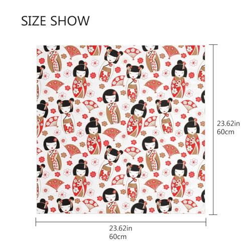 BGXW Women's Fashion Silk Scarf; 23.6in Square Satin Head Scarf for Neck Scarf Hair Wrapping2