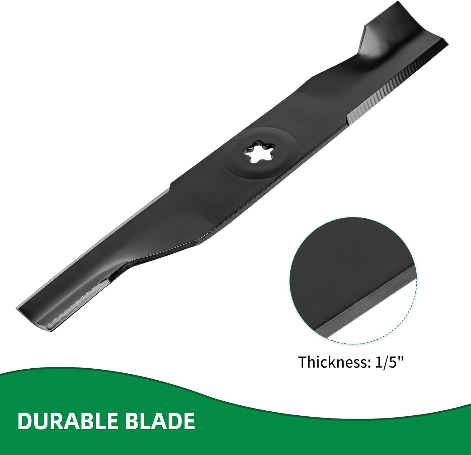 173920 High Lift Mower Blades Compatible with Hu sqvarna/Craftsman/Pou LAN 48" Cut Deck, 180054 Mower Blade Set Fit for YTH24V48 YTH2348 Lawn Mower, Replace 532180054, 532173920, PP24005, 3 PK