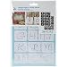 Momenta 26694 1" Alphabets Adhesive Stencil