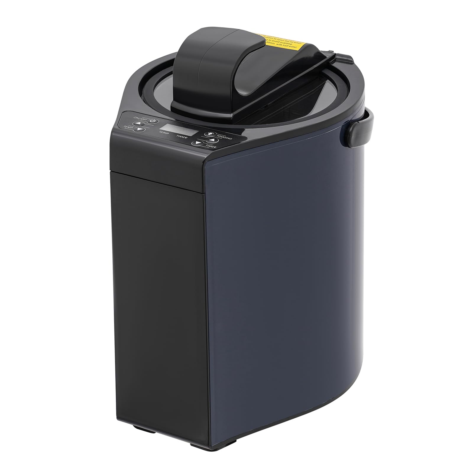 LEYSRIS 800W Sauna Steamer with Timing Function, 3L/0.8Gal Adjustable Temperature Steam Pot Generator Portable Sauna Steamer Spa Machine for Body Detox (Blue)