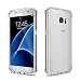 Samsung Galaxy S7 Clear Case, Pajuva PC+TPU Protective Transparent Case Thin for Galaxy S7 Crystal Clear Case With Bumper (Clear)
