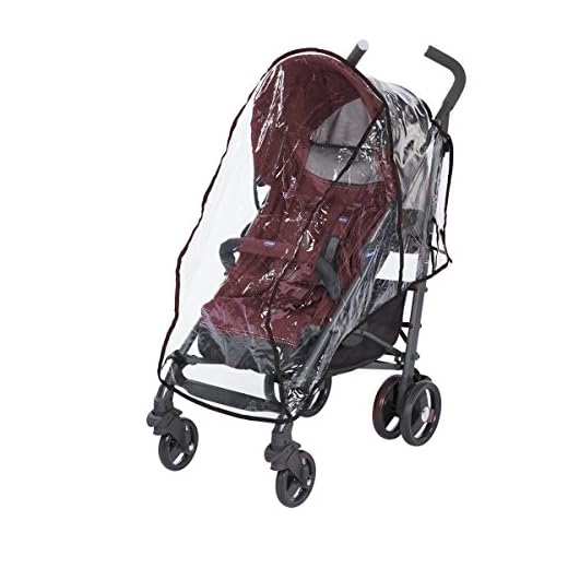 Chicco - Poussette Canne Liteway 3 - Compacte et Légère, Dossier inclinable - Red Berry