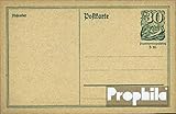 P140I Amtliche Postkarte mit Zusatzfrankatur