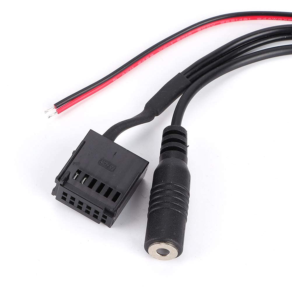adattatore-KIMISS Adattatore audio Bluetooth, adattatore per cavo AUX-IN Bluetooth do automatycznego mikrofonu dla chiamatu w vivavoce dla Forda Focusa 6000CD