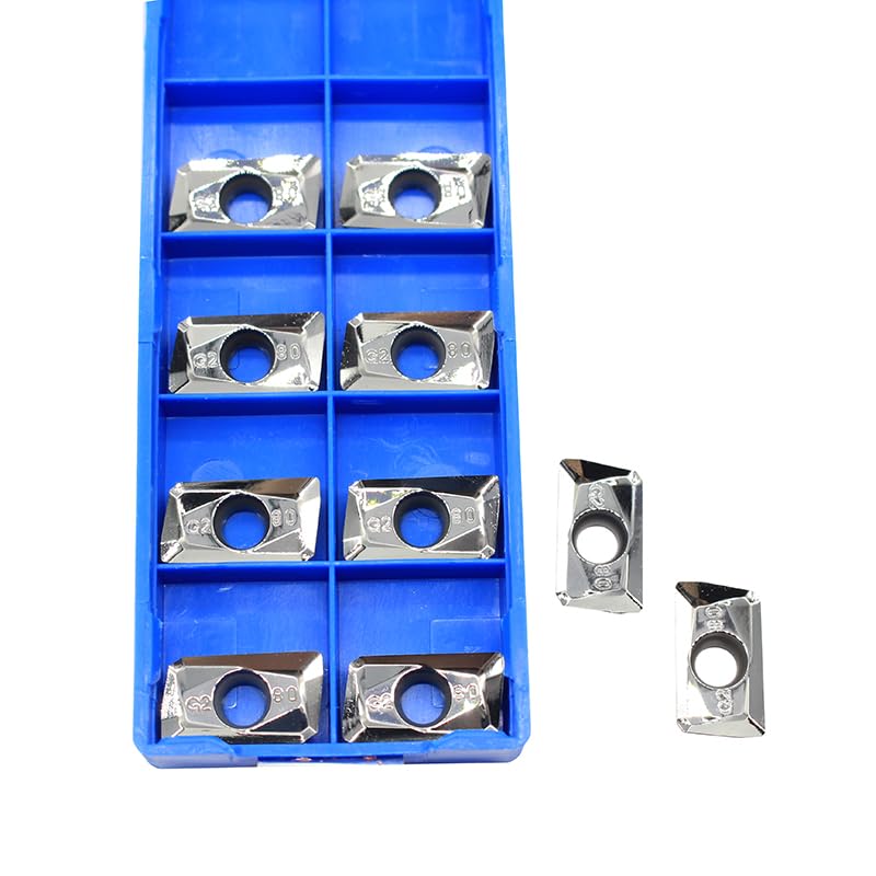 Tool Part for APKT1604 PDFR G2 H01 Aluminum Cutter Blade Milling Insert CNC Lathe Tool Holder Tool Aluminum Alloy Slotted - (Angle: APKT1604PDFR G2 H01 / Shank Diameter: 100PCS)