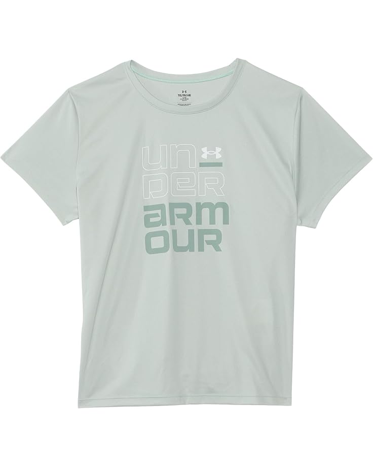Under Armour Kids Tech Split Wordmark Short Sleeve T-Shirt (Big Kid) - Main View