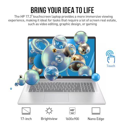 Laptop HP 17.3" Touchscreen i7 32GB RAM 2TB SSD Windows 11 Pro miniatura 5