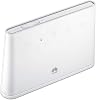 Huawei 4G Wireless LTE Router 150 MBps, WiFi Mobile with 1 GE LAN/WAN Port, WiFi 300 MBps Speed, White