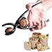 Nut Cracker Tool, Nutcrackers for All Nuts, Multifunctional Nut Cracker Chestnut Clip, Heavy Duty Metal Pecan Walnut Opener Sheller Plier Tool with Non-slip Handle