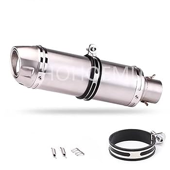 Amazon | HOHOEMU バイクスリップオンマフラー バイク
