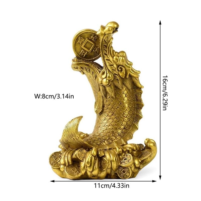 Figurines de poisson en laiton cadeau idéal pour pendaison de crémaillère - 3