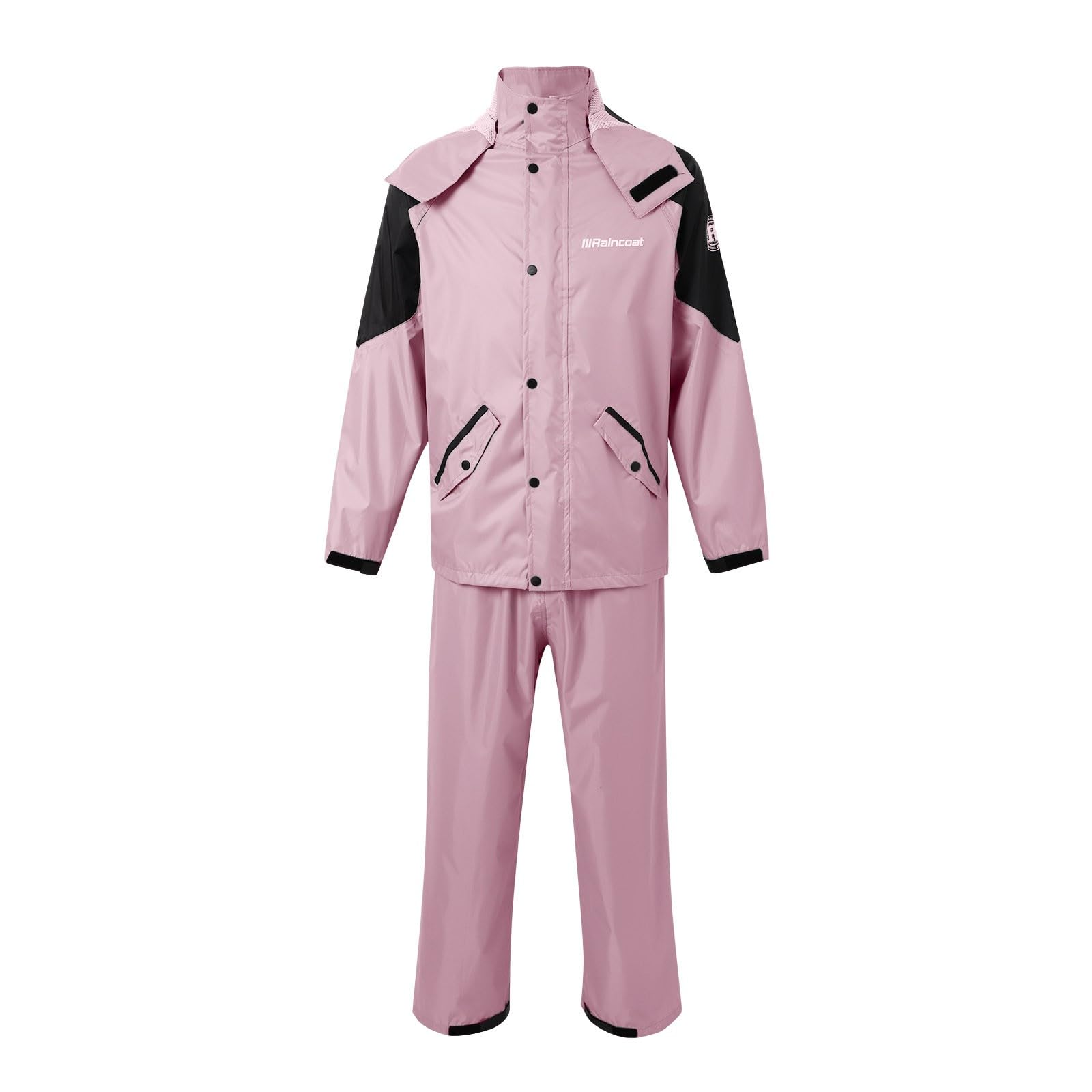 Traje de lluvia para hombre y mujer, impermeable, pantalones de lluvia, traje para exteriores, chubasquero de dos piezas y pantalones, ropa de lluvia para moto, ciclismo, senderismo y camping