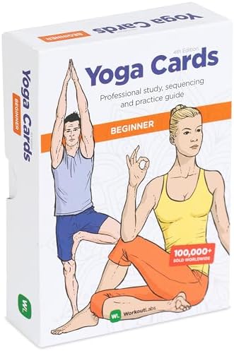 Sanskrit Yoga Poses Original Yoga Asana Cards - 108 Card Deck With 120+ Poses & Sequences For Beginners & Teachers Yoga Pose Flashcards For Beginners - 7