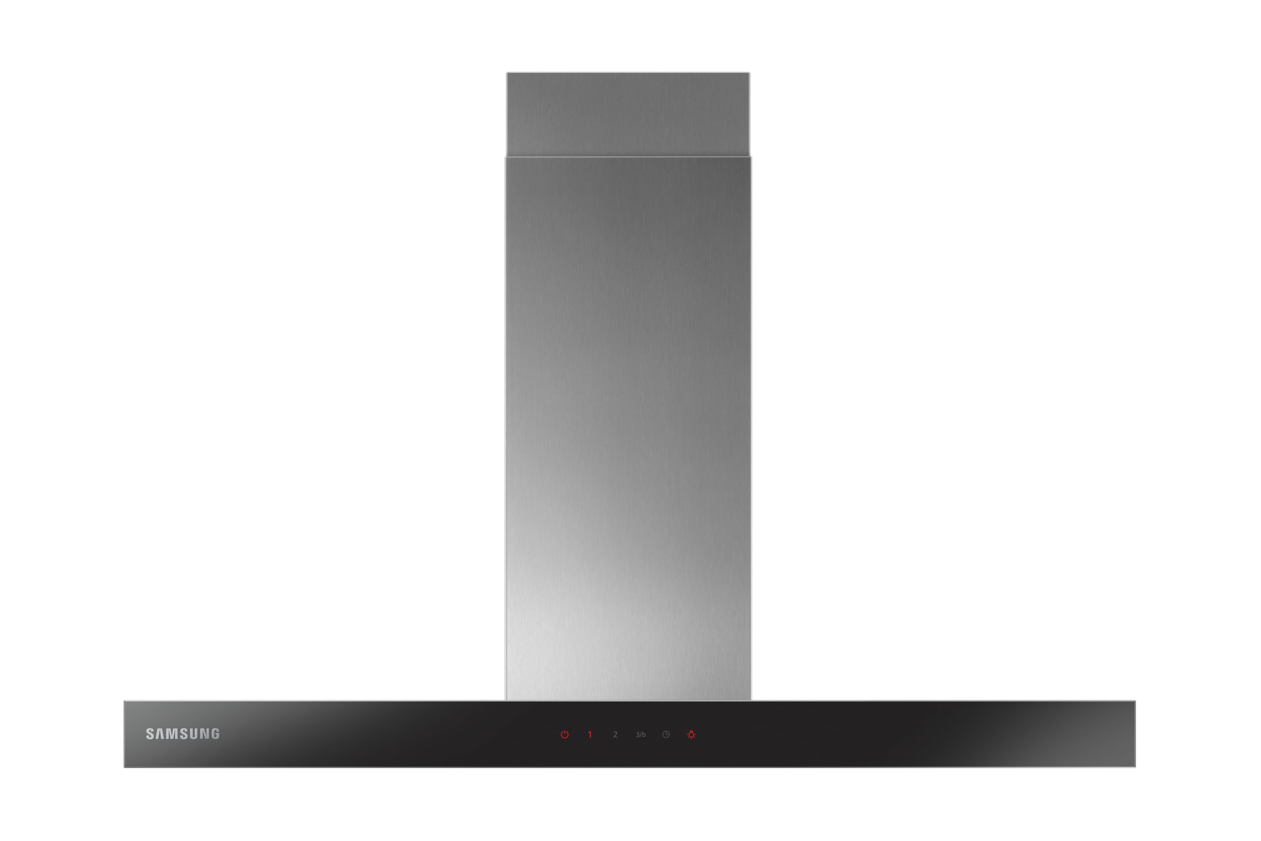 SAMSUNG NK36C5070US/UR - okap kuchenny 90 cm - Klasa B, Kolor Inox i Szkło Czarny