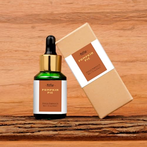 Image of MitFlor- Pumpkin Pie Fragrance Oil, 30ml Diffuser Essential Oil for Home | Candle Making Oils, Soap Making Scents, Autumn Winter Scents