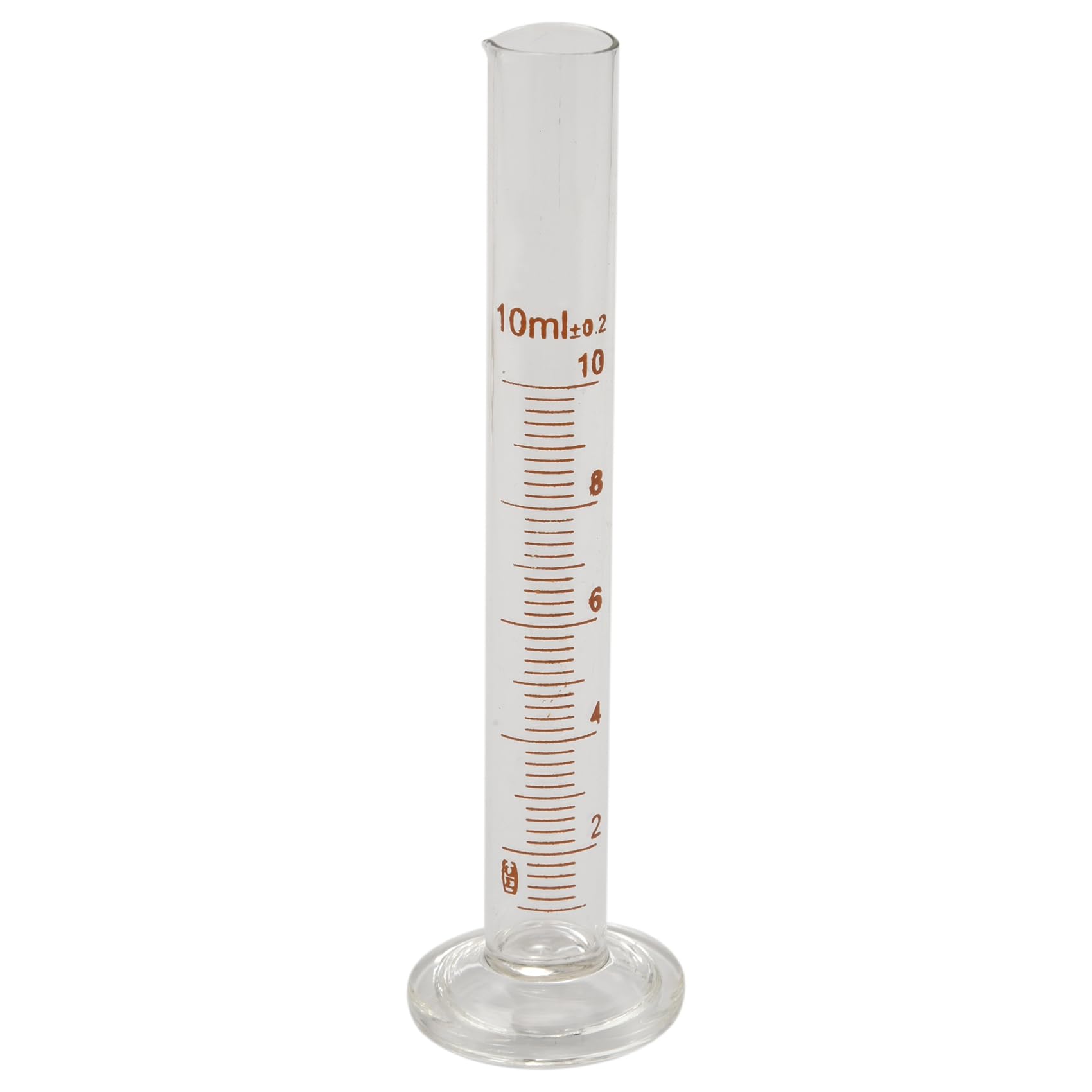 20 Cilindros de Medición - 5 Ml, 10 Ml, 50 Ml, 100 Ml - Vidrio Superior - Contiene 10 Cepillos de Limpieza + 15 Pipetas de Vidrio 1 Ml